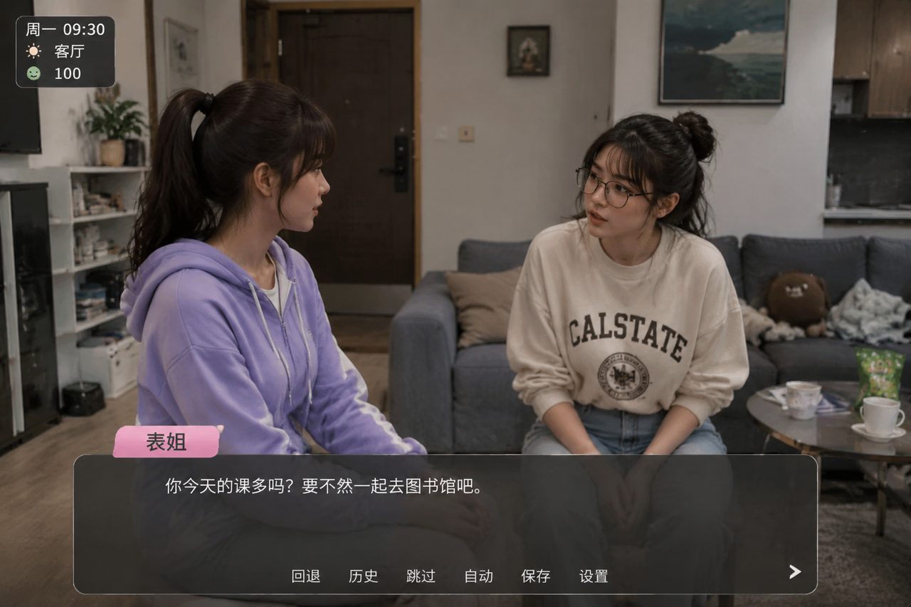 我的可爱表姐 欧美SLG 预览图 2