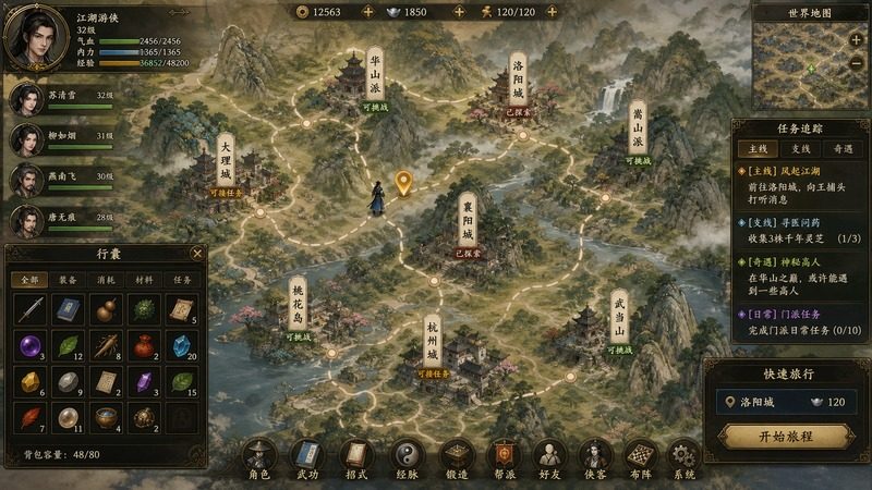 金庸群侠传5爱与死仙狐MOD六周年 攻略要点 画面 7